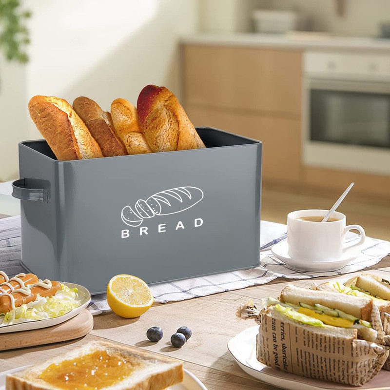 Bread Box for Kitchen, GA Homefavor Bread Bin, Bread Holder