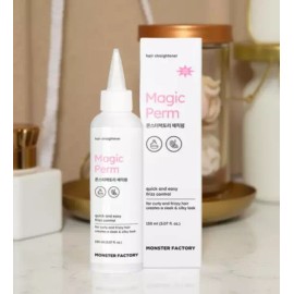 파마푸는 약 곱슬머리 매직약 셀프 스트레이트 매직펌 중화제 필요 없는150ml Permanate Magic Straight Hair Relaxer Self 150ml No Neutralizer Needed [150ml × 1 piece]