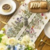 Zernblend 183 * 33 Cm Jasmine Chrysanthemum Spring Table Runner,