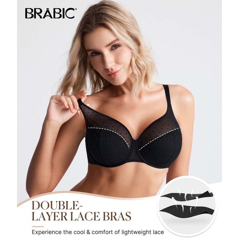 Minimizer Bras for Women Full Coverage Plus Size Bras with