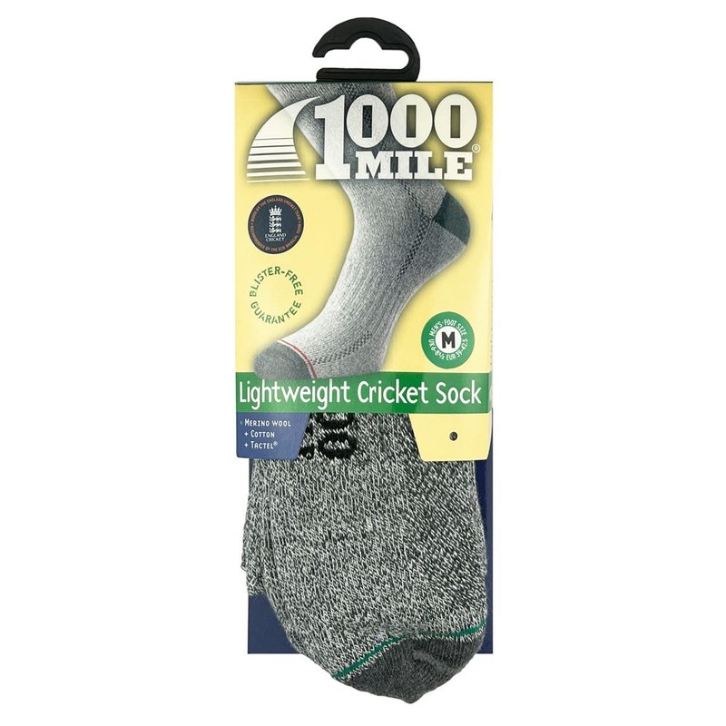1000 Mile Lightweight Cricket Socks