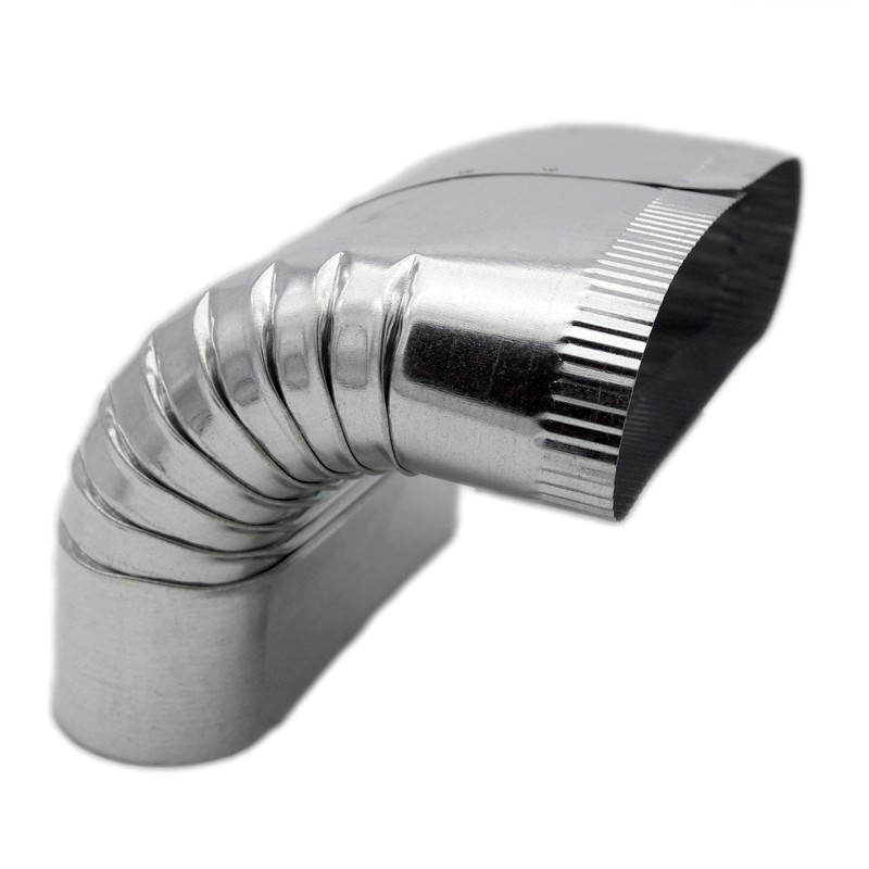 HVAC Premium Vertical Oval Elbow | Vertical Elbow Transition |
