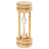 Norpro Three Minute Wood Timer, 4 Inch, Cream