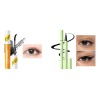 Kit Minimeli: Mascara Pestañas Voluminizadora Efecto Lash Negro + Delineador