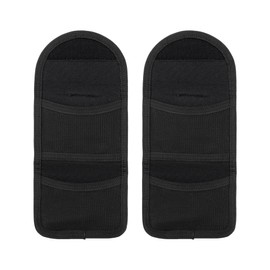 BDKMMS 2Pcs Glove Pouches, Portable Nylon Glove Holders for Firefighter Police EMS EMT Paramedic First Responders