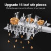 Manual Nut Grinder, Portable Hand Crank Nut Chopper for All