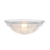 Aspen Creative 23152-11 Clear & Frosted 2 Tone Transitional Style