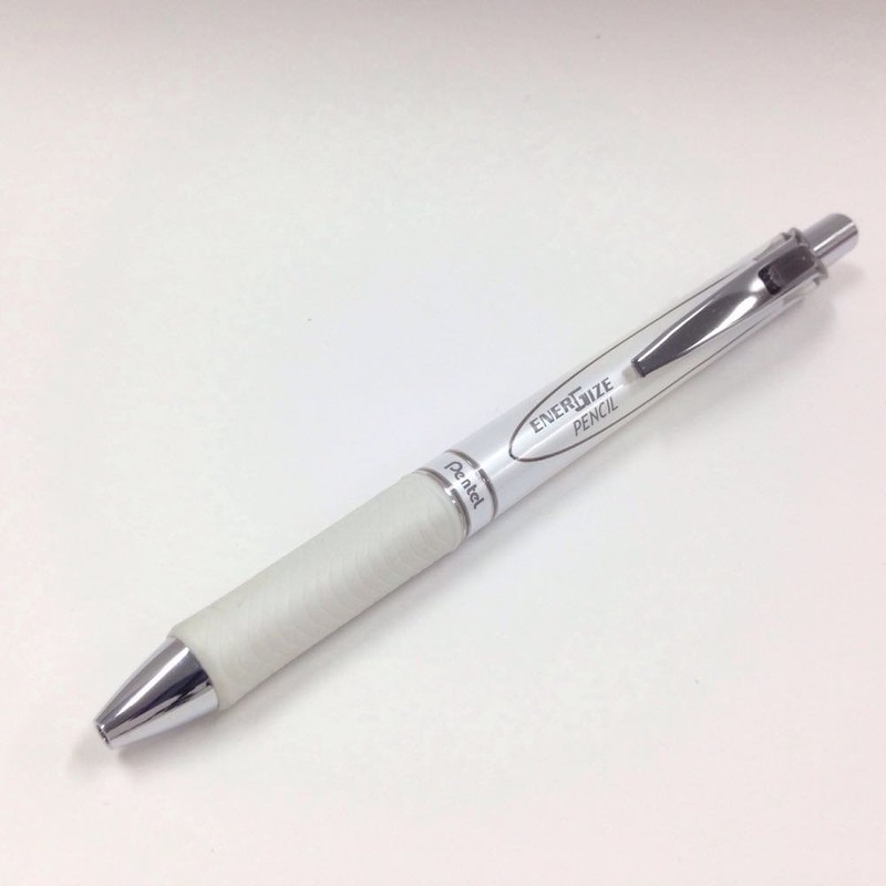 Pentel XPL75-AW EnerGel Mechanical Pencil, 0.5mm, Pearl Black, 5 Pens