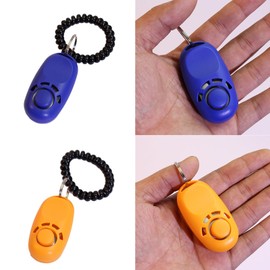 MinnowXY Dogs Training Clickers Pet Dogs Trainer Tool Stretch Help Wrist Rope Sound Keychains Dogs Training Clickers