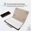 10'' Tablet Laptop Universal PU Protective Case Cover Bluetooth Keyboard