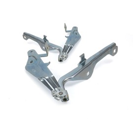 For Ford Mustang 2015 2016 2017 Hood Hinge Assembly Driver and Passenger Side | Pair | Replacement For FO1236166, FO1236167 | FR3Z16797C, FR3Z16796C