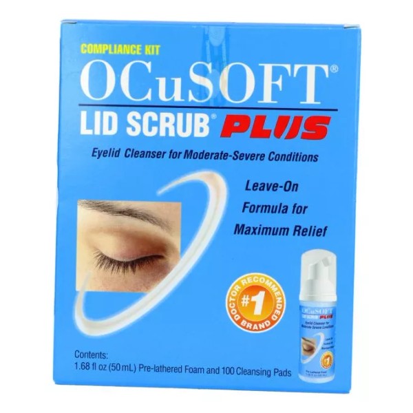 Ocusoft Lid Scrub Limpiadora De Parpado 50 Ml
