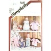 Simplicity Crafts Pattern 5615 ~ Wardrobe for Baby Dolls
