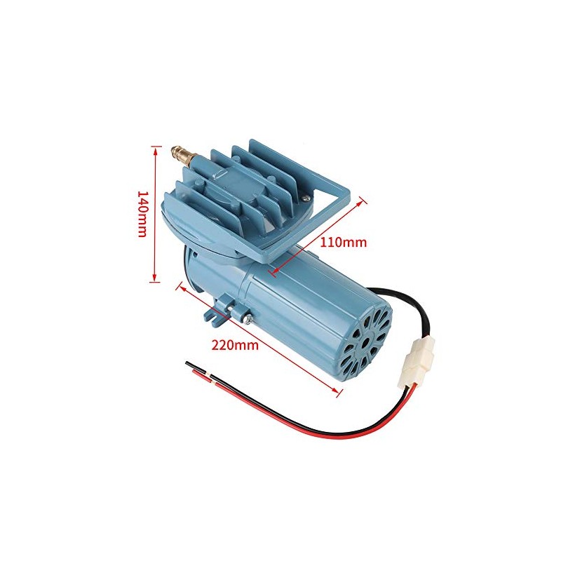 DC 12V Aquarium Air Pump 35W Aerator Pump for Fish
