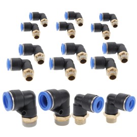 VILLFUL 1set Air Hose Fitting Assortment Hose Connectors for Quick Disconnect Easy Installation No Air Leakage Versatile Tube Connectors for Various Piping Needs