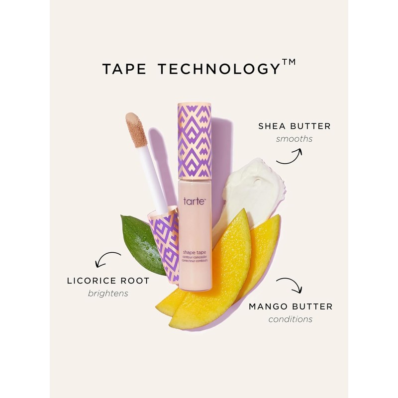 tarte Original Shape Tape Concealer, Contour Concealer, Double Duty Beauty,