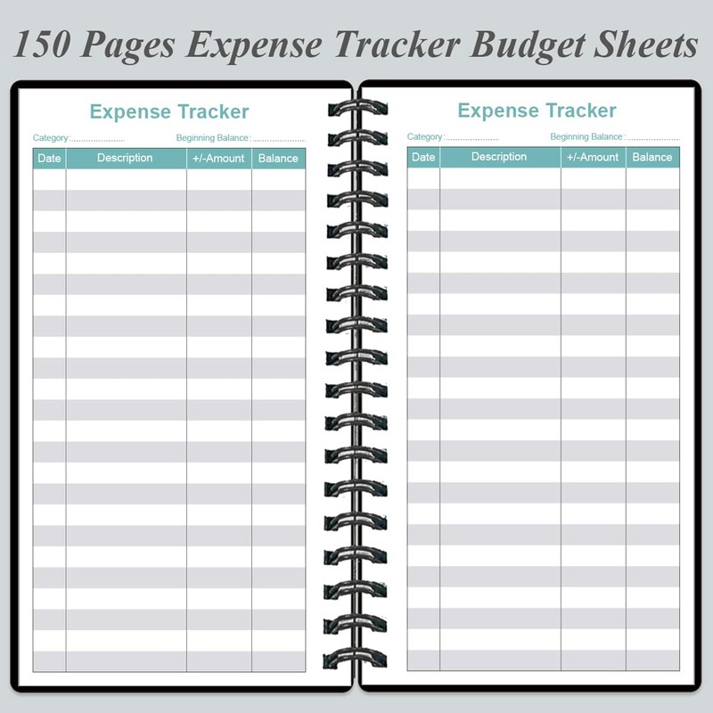 Budget Planner - A6 Expense Budget Tracker, Budget Book for