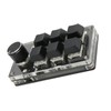 Mechanical Gaming Keypad 6 Keys 1 Knob Small USB Wireless