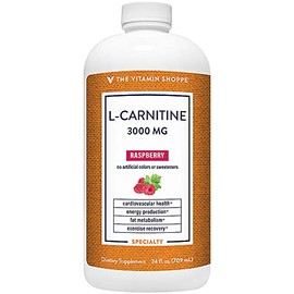 LCarnitine Amino Acid to Support Fat Metabolism Cardiovascular Health 3,000 MG Raspberry (24 fl. oz.)