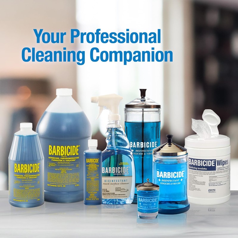 BARBICIDE Half Gallon Disinfectant Concentrate – 1 Pack | EPA-Registered,