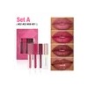 Set De Pintalabios Velvet Liquid De 4 Piezas De Larga Duraci