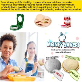 CHICHAUS Uncrustable Sandwich Maker,Sandwich