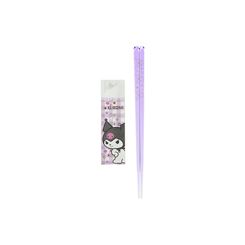 Kim Jo Toki Sanrio 315517 "Kuromi" Stars Clear Chopsticks 9.1