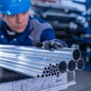 thyssenkrupp round tube made of aluminium, aluminium, material: EN AW-6060