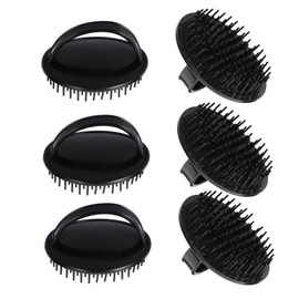 OHPHCALL Scalp Exfoliator Brush Shampoo Brush Scalp Massager for Dandruff Removal