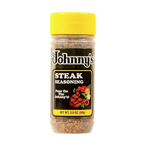 Johnnys Fine Foods Seasoning Steak 3.5 Oz (Pack of 6)
