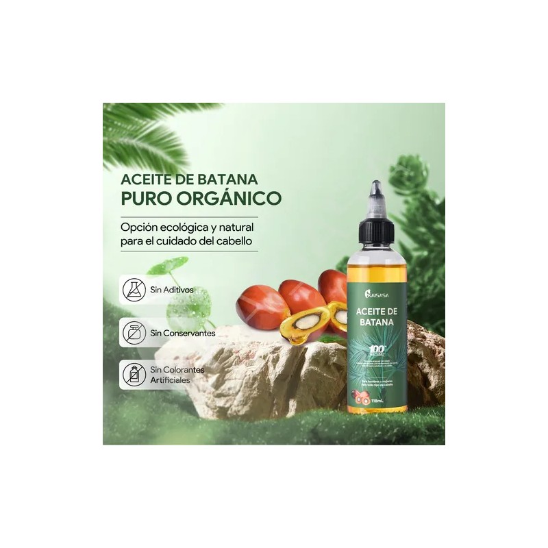 Aceite De Batana Orgánico Natural Crecimiento Del Cabello