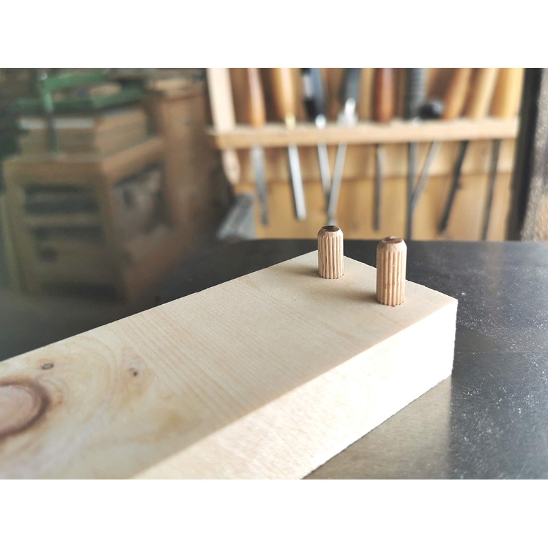 JOWE Dowel Pins 16x100mm, 25 pcs | Wooden Dowels 16