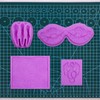 Moldes de silicona de mano (NF43)
