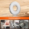 ORTAVA Pack of 50 Washers M2, M2 x 5 mm