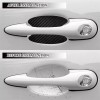 Door Protection 4 Set Black Carbon Fiber Truck Car Door