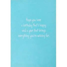 Greeting Card Cousin - Today is For Celebrating You - Happy Birthday A Year That Brings Everything You're Wishing For