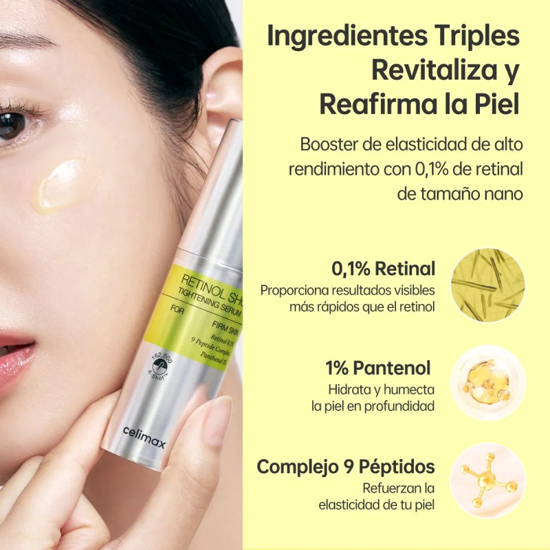 Celimax Vita-a Retinol Shot Serum Retinol 0.1% Antiedad 30ml