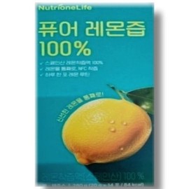 Nutrione Pure Organic Lemon Juice 100 20g x 14 packets / 뉴트리원 퓨어 유기농 레몬즙 100 20g x 14포