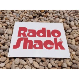 Radio Shack Classic 80s Metal Sign 9x12 inches New 50097
