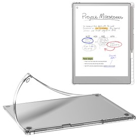 Fintie Case for Remarkable Paper Pro Color 11.8 inch 2024, Slim Lightweight Clear Soft Flexible Transparent TPU Skin Bumper Back Cover Shell with Pen Holder for 11.8" Remarkable Paper Pro, Clear