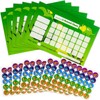 12 Pieces Dinosaur Reward Chart Set Includes 6 Pieces Dinosaur