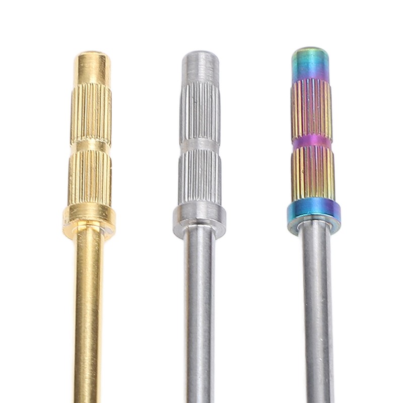 3pcs 3mm Nail Mandrel Stainless Steel Manicure Pedicure Mandrel Rods