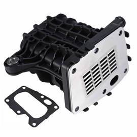 EGR Cooler Housing with Gasket Compatible with 308 3008 508 5008 C4 II C5 III S-MAX Galaxy, Replacement Part, Reduces Emissions & Improves Fuel Efficiency (OEM 9807593080)