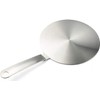 Heat Diffuser Stainless Steel Induction Adapter Plate Removable Handle Coffee