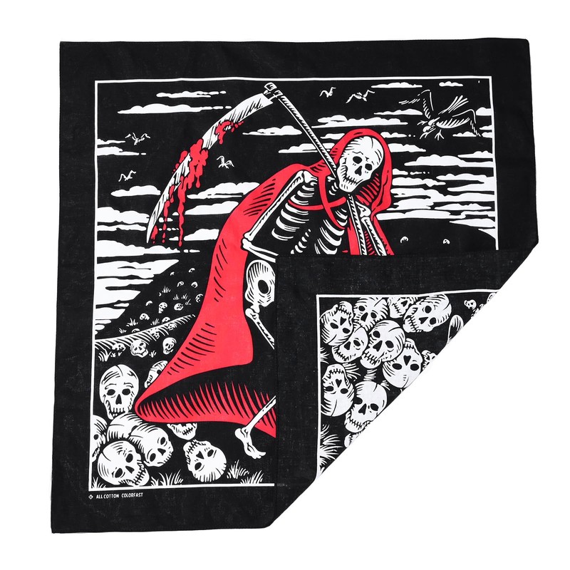 WEIXINDIY 3 Pack Paisley Pattern Skull Bandanas Scarf for Men