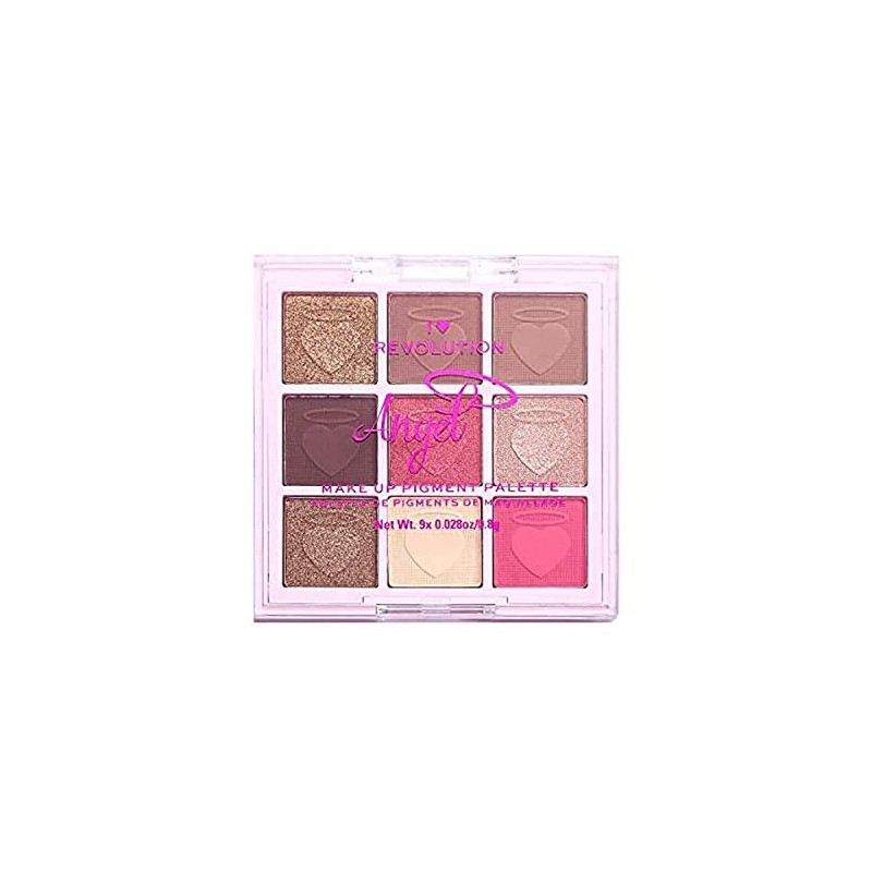 Revolution Beauty London, Fantasy, Makeup Pigment Palette, Dragon, 9 Shades,