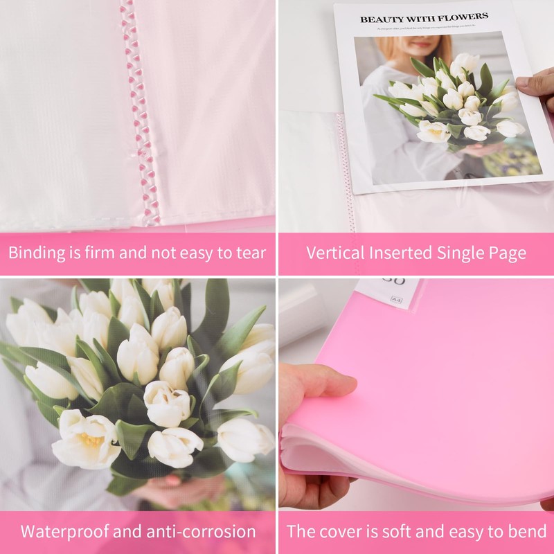 Display Book PP A4 with Transparent Pockets 60 Pockets A4