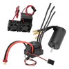 Waterproof 3660 3800KV Brushless Motor 80A Brushless ESC Heatsink Combo