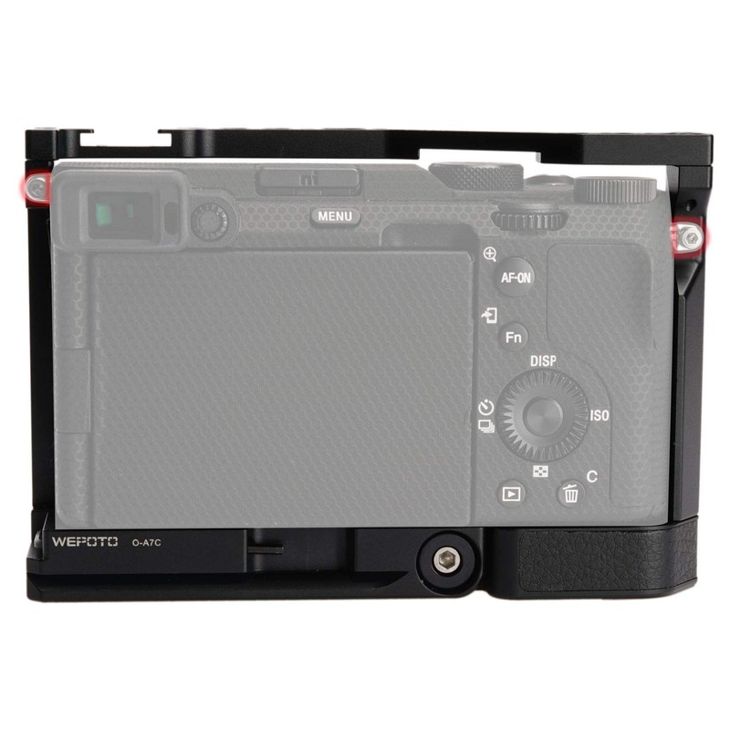 WEPOTO Cage Hand Grip Metal for Sony A7C -O-A7C