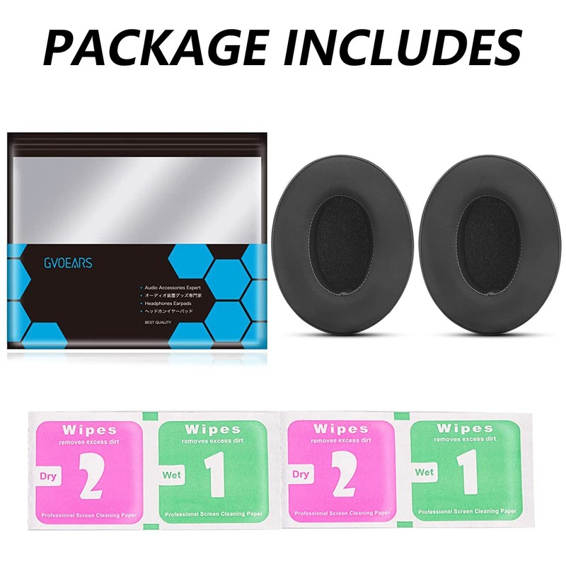 Replacement Earpads Cushions for HyperX Cloud/Alpha/Flight/Stinger Earpads Replacement, Ear Cushions